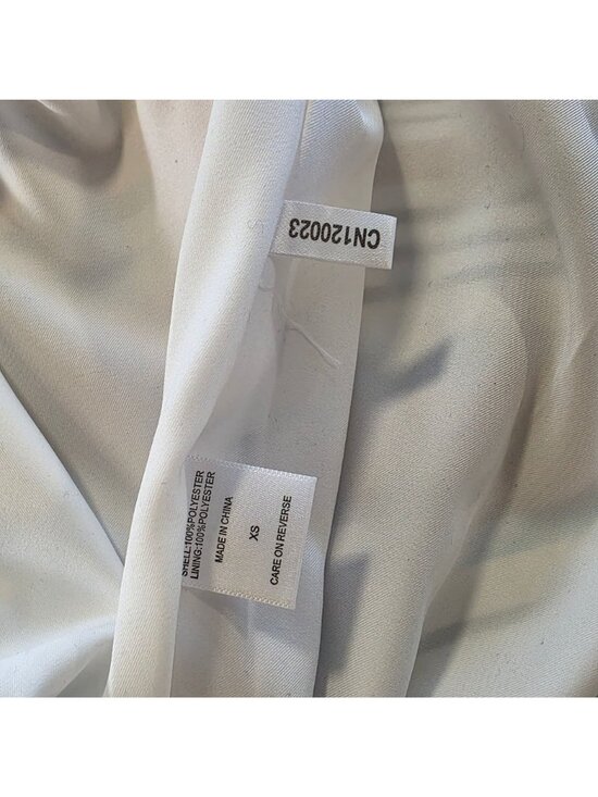 70s Mod Dopamine Dressing NWT New York & Company Multi Stripe Midi XS - Picture 10 of 10